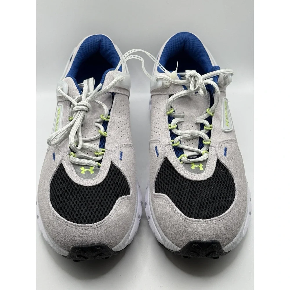 Under Armour Summit Trek Suede Distant Gray Tech Blue 3028424-102 Mens 11.5